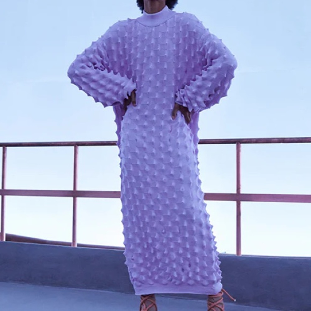 Henrik Vibskov SPIKE DRESS - LAVENDER